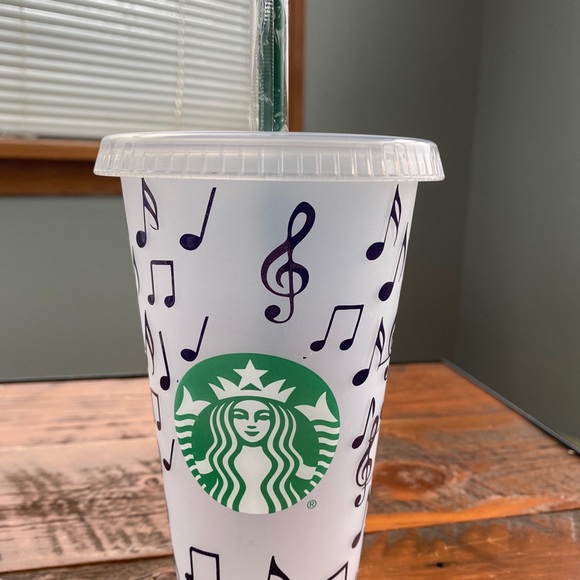 Starbucks cold cup venti music notes - Picture 1 of 4